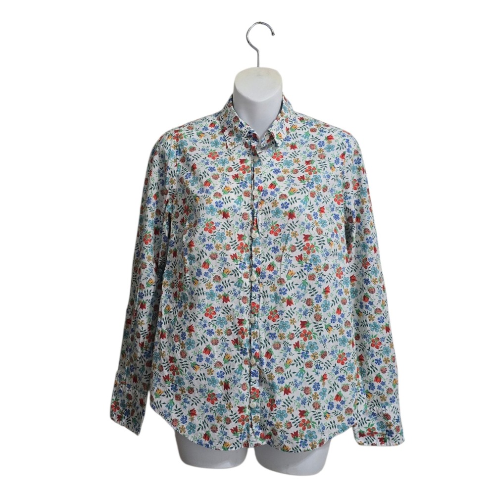 J. Crew Liberty Perfect Shirt in Edenham Floral Sz 6